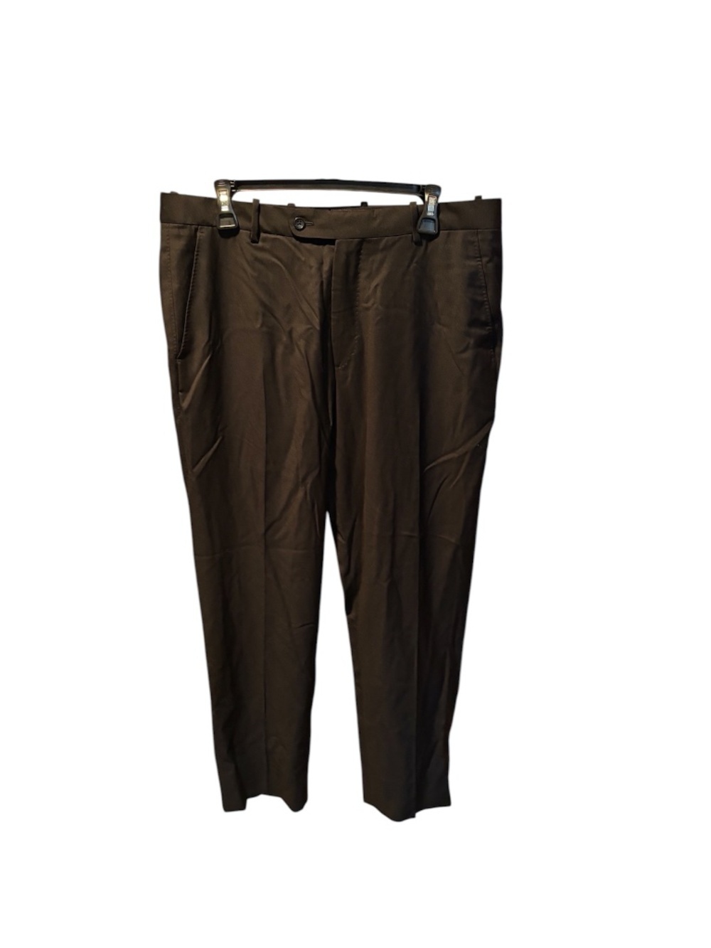 Knot Standard Men's Loro Piana Wool Suit Pants Trousers in Black